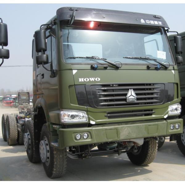 Howo 8x8 All Wheel Drive Vehicle Heavy Cargo Truck Euro III Engine Energy Saving