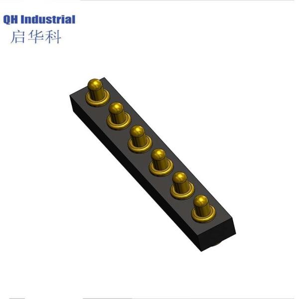 Italian American Pogo Pin Pcb Smt DIP Type File Ul Gold Plating Industrial Electrical Connectors For Sale