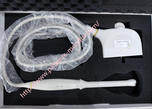 Mindray V11-3 ultrasound probe  used with good working for ultrasound machine medical
