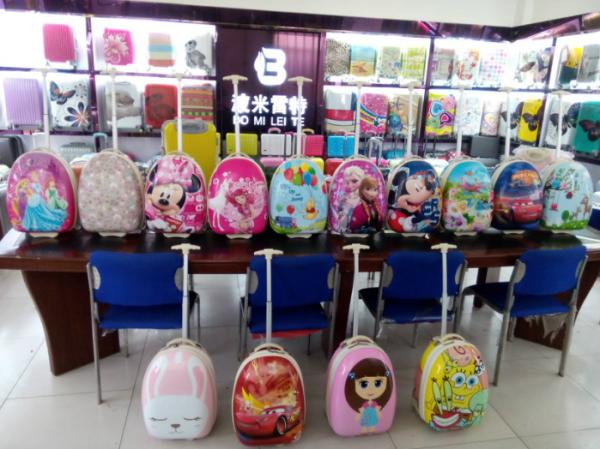 egg shaped kids trolley luggage bag suitcases in baigou baoding hebei China Factor