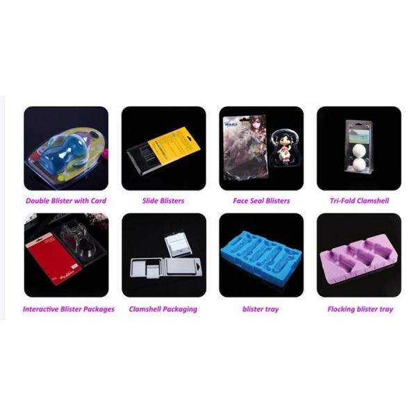 Clear Plastic Electronic blister packaging tray ISO Certification