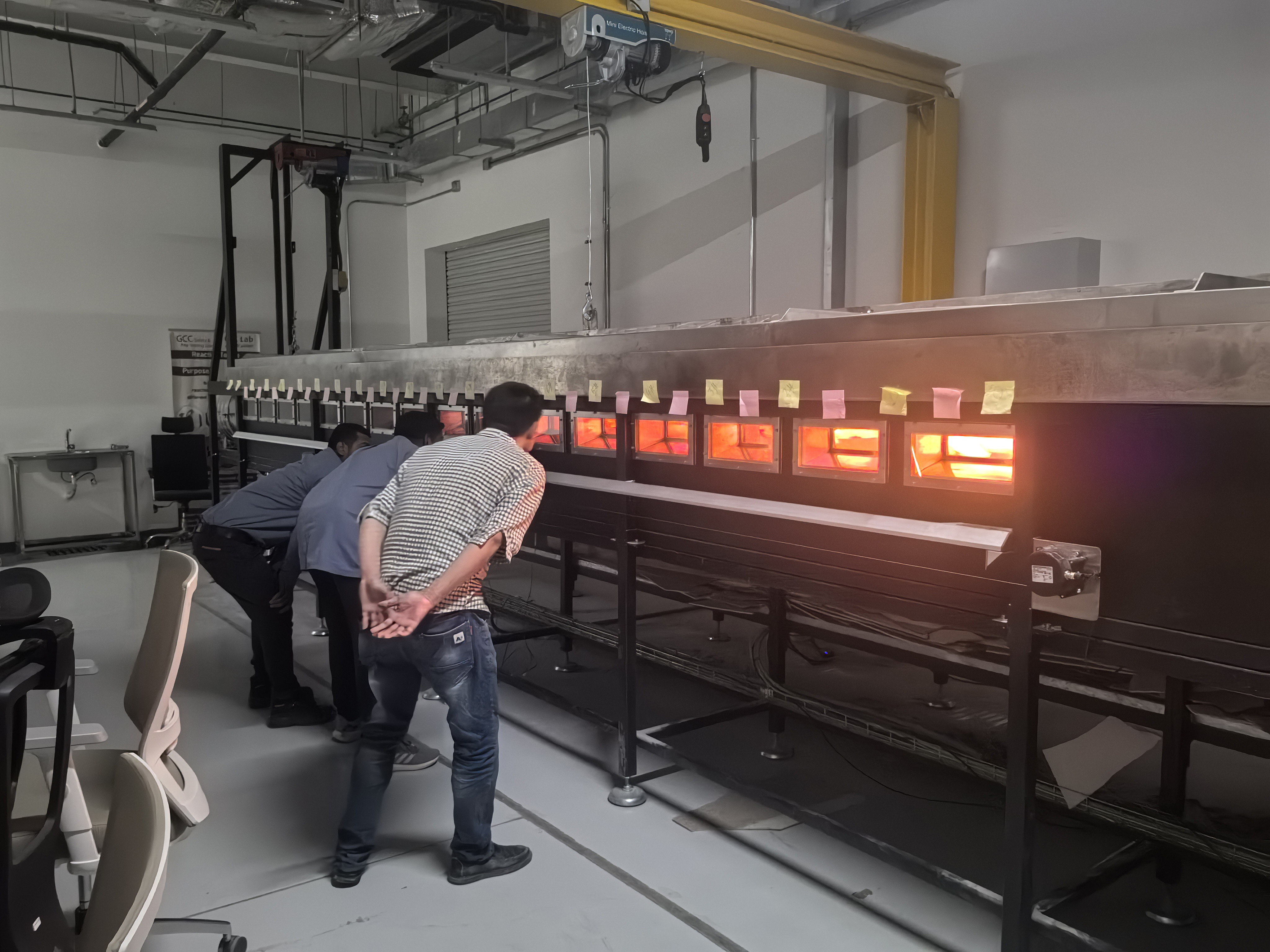 ASTM E84 Steiner Tunnel UL910 Flame Propagation Performance Test