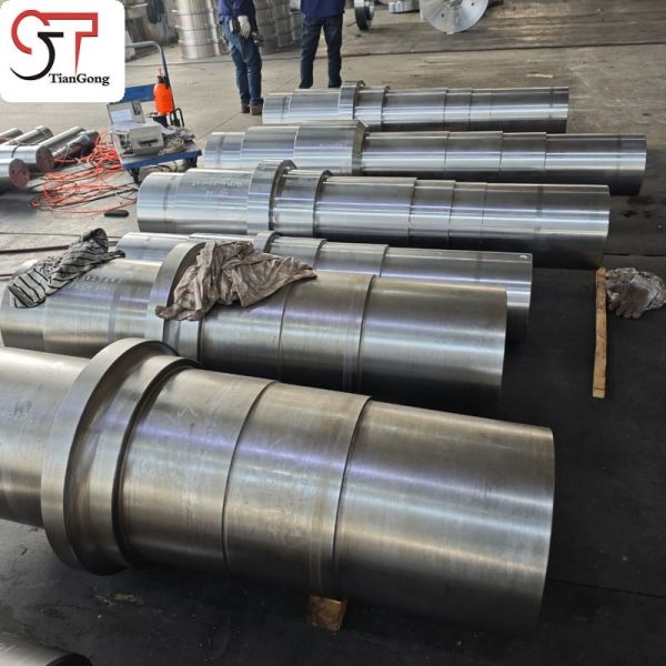 High Strength Forged Shaft for Wind Turbine Main Drive Shaft Assembly Components