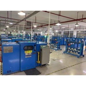 High Precision Copper Wire Bunching Machine Equipment Low Carbon Steel Body