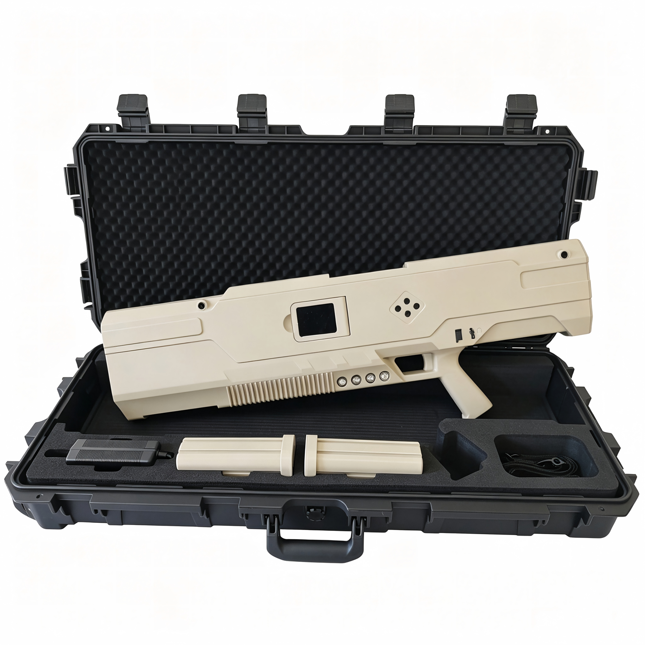 Lightweight Portable Counter UAS System Handheld Drone Detection and Jamming System