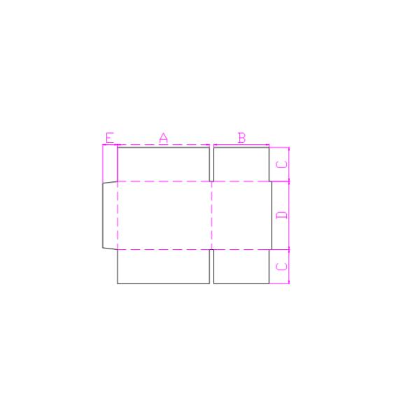 Двухдельная коробка из гофрированного картона коробка швейная машина с максимальной высотой 2000 мм