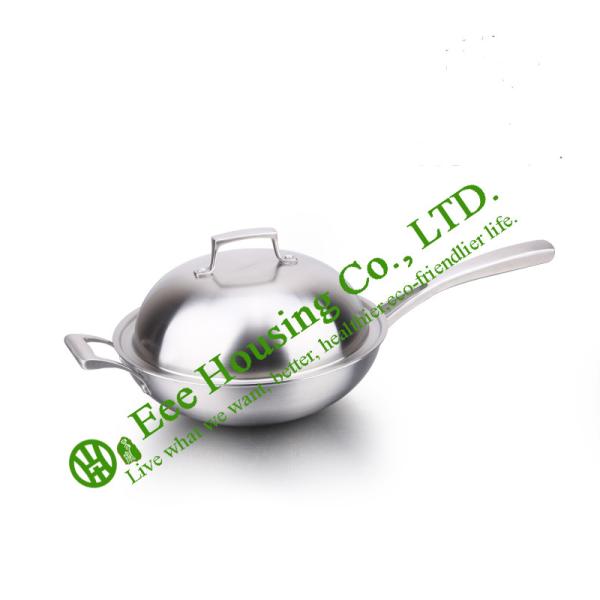 cookware with stainless steel manufactuer in China, kitchenware for sale, wok pan,fry pan non-smoking non-stick kitchen