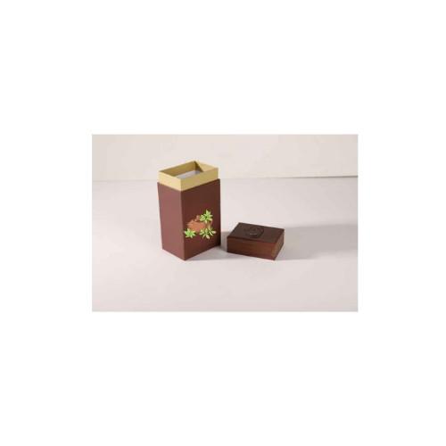 Customizable Square Paper Tube Box Degradable Round Cardboard Tubes With Lids