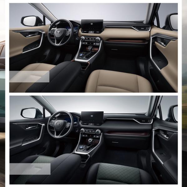 2024 Elite 2.5L CVT Hybrid Petrol Fuel Toyota RAV4s Compact SUV 5-Seat with 4 Front and 4 Rear Radar System Upgrade
