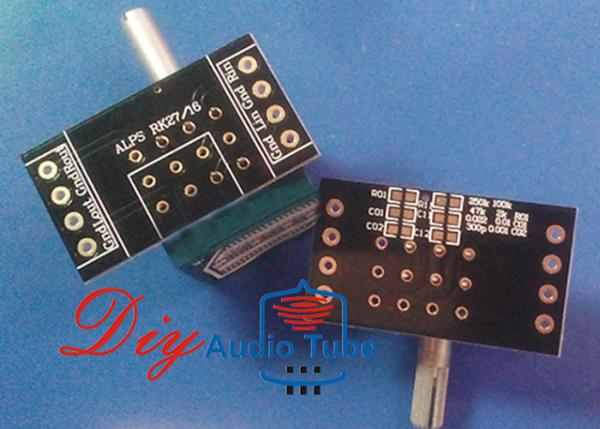 Small PCB Tube AMP Board 1.5mm Thickness For 16 27 ALPS Potentiometer