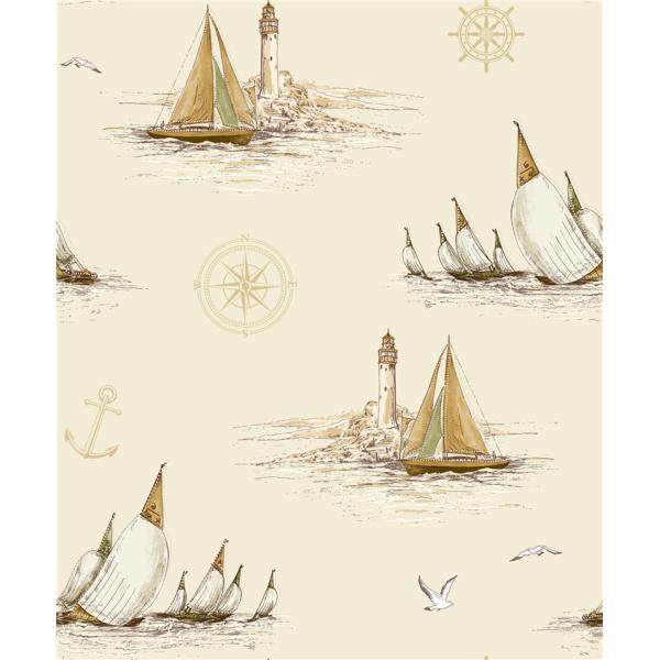 Home Decoration Kids Bedroom Wallpaper Moisture Proof With Non Woven Materials