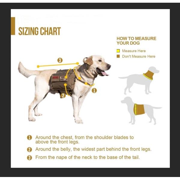 Рюкзак тренировки перемещения собаки окончательного холста сумки седловины собаки комфорта наградного материальный военный