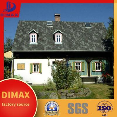 Colored Fiberglass Asphalt Shingles Stone Coated Composite Type Roofing Shingles Roof Tile