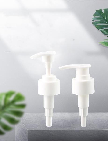 28 / 410 Customizable Lotion Dispenser Pump White Plastic Shampoo Gel Screw Wash