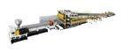 8mm Single Screw ABS Sheet Extruder With High Speed Mixer