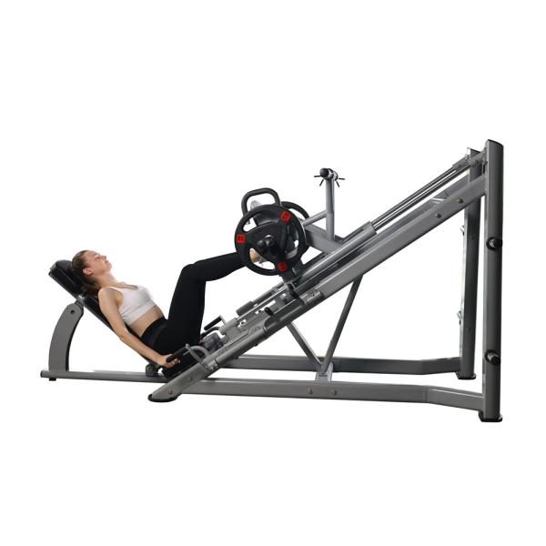 45 Degree Leg Press Machine Plate Loaded Strength Exercise Equipment for Fitness Gym