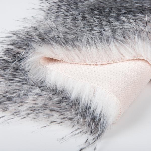 ODM мягкая искусственная ткань из лисиного меха для дамских пальто и куртки в 58/60 