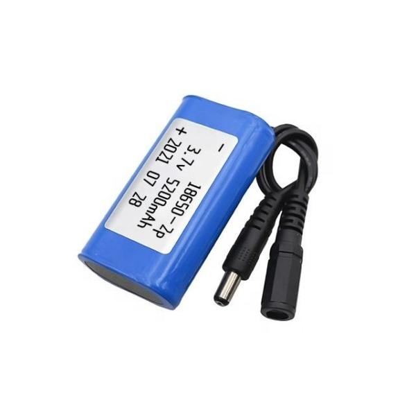 5200mAh 3.7V 18650 Lithium Ion Battery Pack with 500 Cycles for Industrial Applications