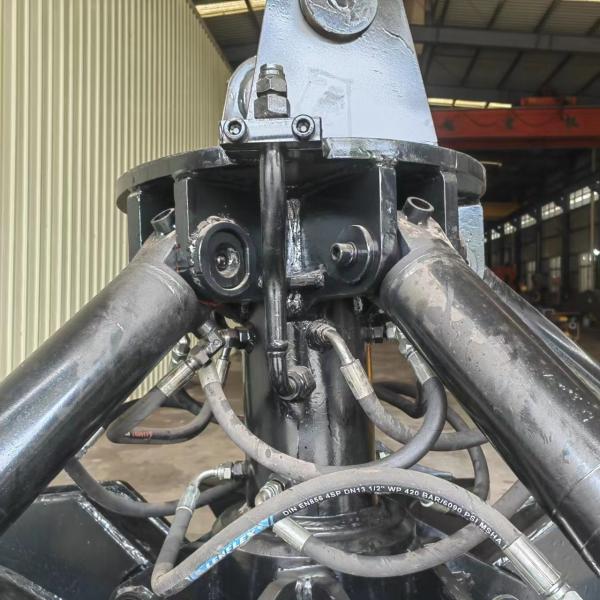 CE Approval Mechanical Orange Peel Grab Bucket For CAT320 Excavator