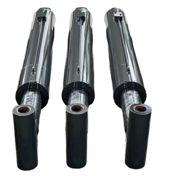 210mm 2250mm Luffing Double Acting Piston Cylinder Hard Chrome Plated Steel Custom
