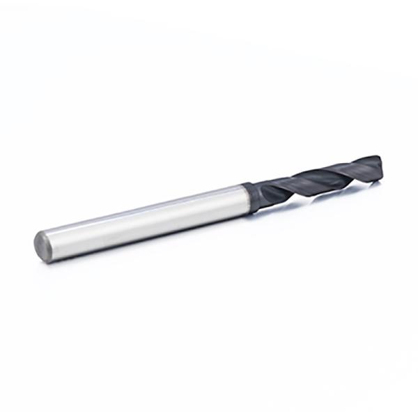 Wood Inner Coolant Solid Carbide CNC Bits Round Shank Straight Flute Type