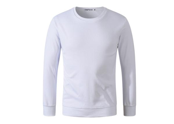 Anti - UV Soft Cotton Men's T - Shirts Crewneck Long Sleeve S - 3XL Size Tee