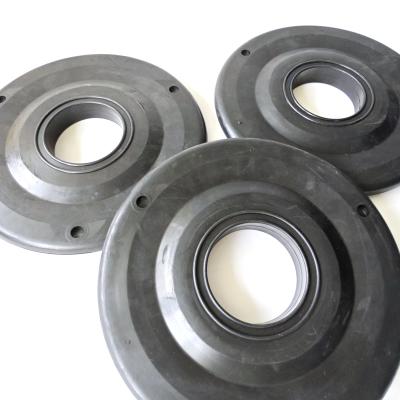 Industrial Rubber Drill Pipe Wiper 9-Inch Flat NBR HNBR Stripper for 68mm ID Oil and Gas Tubing
