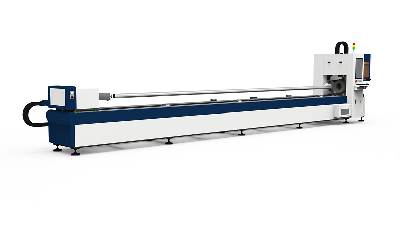 Automatic Obstacle Avoidance Tube Laser Cutting Machine Horizontally Mounted Lathe Semi Automatic