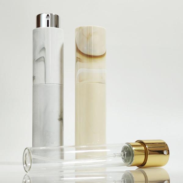 8ml 10ml 20ml Empty Refillable Travel Private Label Marble Plastic Packaging for Perfumes Atomizer
