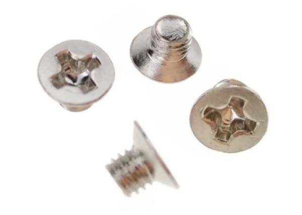 Parafusos principais lisos do metal de aço inoxidável dos parafusos M1.2 micro para a eletrônica