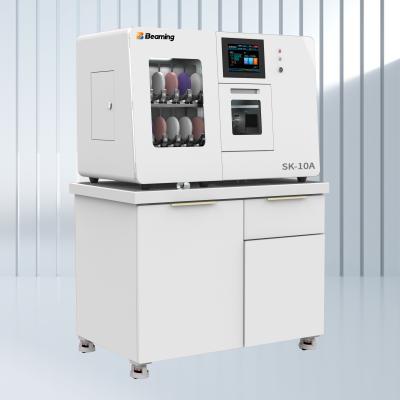 SK-10A Machine de fraisage dentaire d'ingénierie de précision 5 Burs Manipulation robotique Fraisage dentaire à sec pour le zirconium