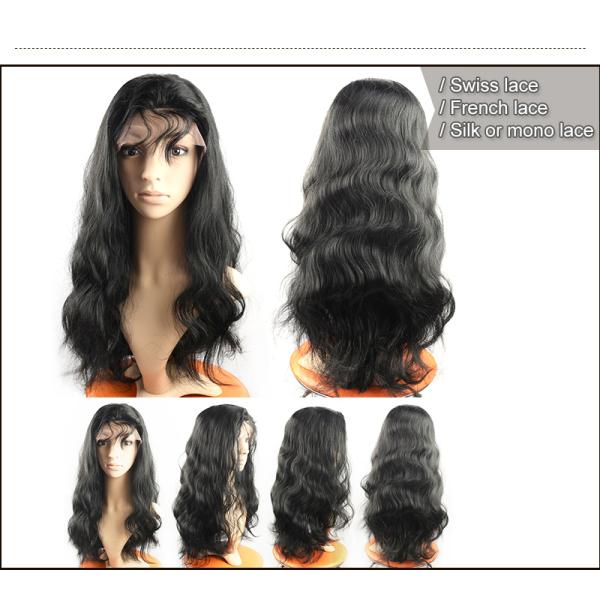 Colored 100% Remy Lace Front Wigs Human Hair 12 Inch - 28 Inch Length