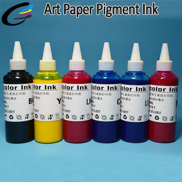 Water Based Art Paper Pigment Ink for Epson R330 R270 T50 Printer