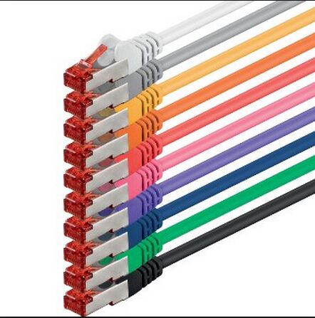 RJ45 Ethernet Network Cat7 SSTP Cable 305M 100M Gray Indoor / Outdoor