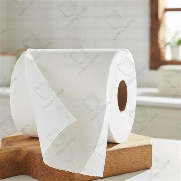Eco-Friendly Toilet Paper Napkin Facil Tissue Kitchen Paper in Mother Jumbo Roll Raw Material