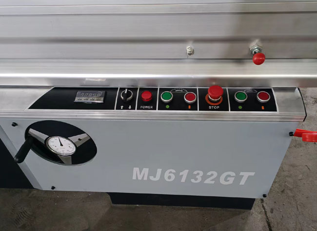 3.2метр Сдвижная панель стола пила Фунитура Деревообрабатывающая пила 5.5kw