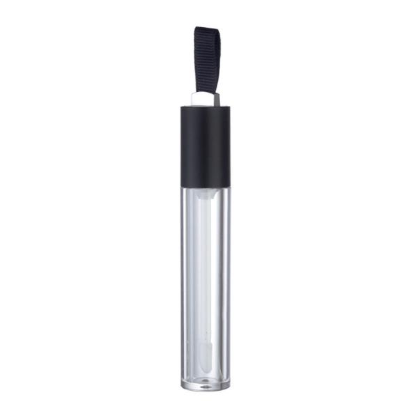 JL-LG107 Round Customization Twist Up Lip Oil Tubes 3ml Plastic Empty Cosmetic With Rope