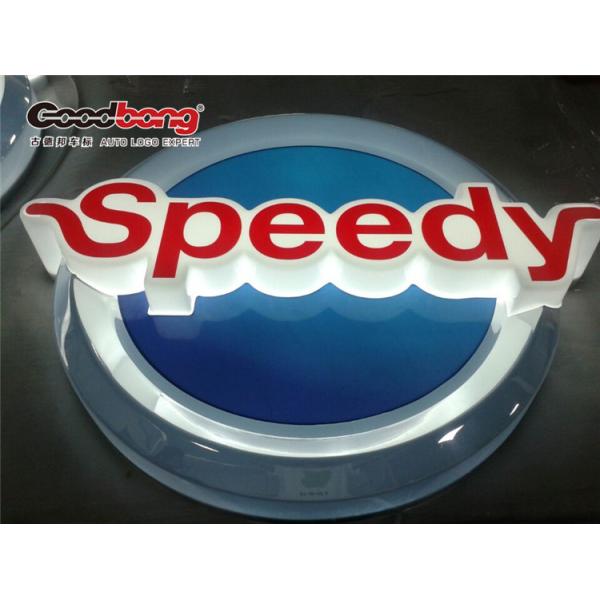 CE Certificate Round Rotating LED Light Box Display