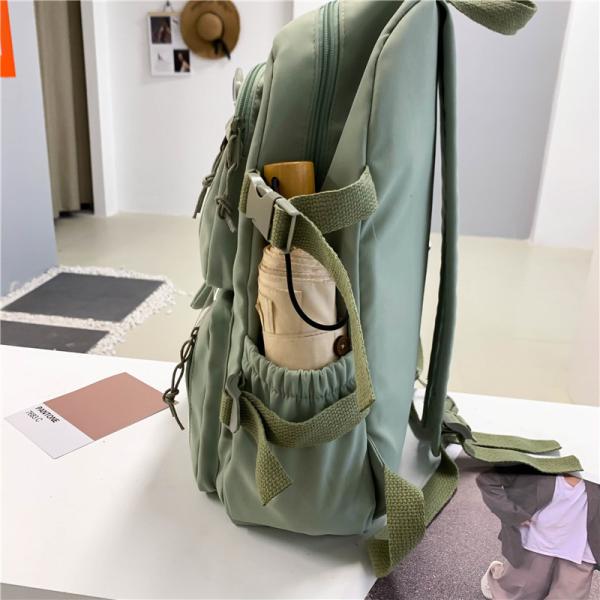 Customized Color Korean Backpack Chinese Cute Fancy Kawai School Bags For High School Teenage Girl
