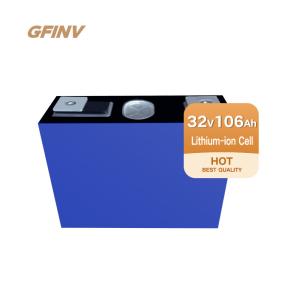 Safety 3.2V 106Ah LiFePO4 Lithium Ion Battery Cells 4000times Cycle Life
