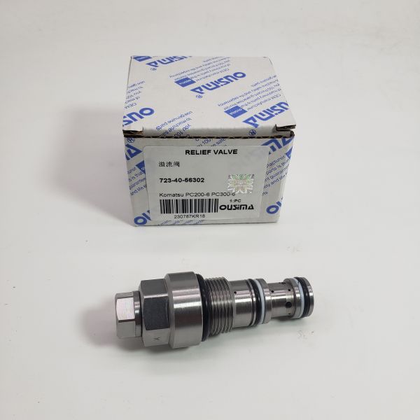 Excavator Relief Valve 723-40-56302 For KOMATSU PC200-6 PC300-6