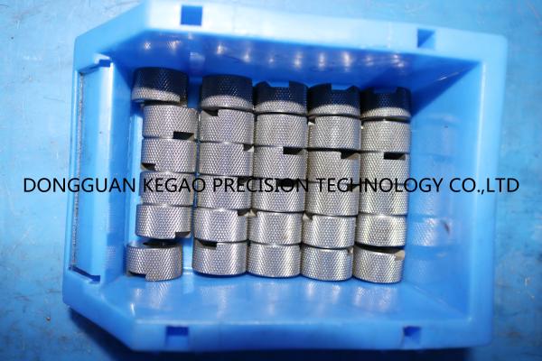 Knurling Metal Injection Molding Parts S45C Cnc Lathe Machining Parts