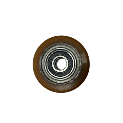 6203 Bearing Linde Balance Wheel 80*30 mm PU Material for Hand Pallet Truck in Food Beverage Shops