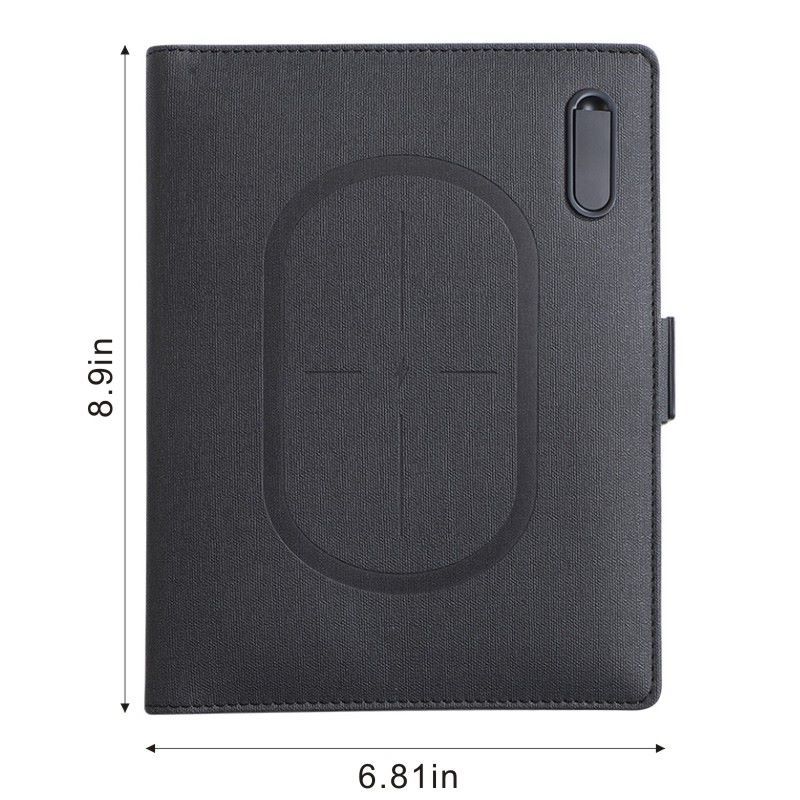 OEM A5 Microfiber PU Power Bank Notebook Wireless Charging 16GB USB