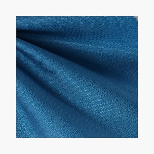 China factory double diamond woven oxford fabric Recycled polyester twill dobby jacquard Fabric