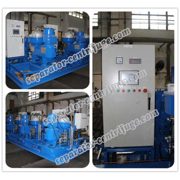 Large Capacity Disc Stack Centrifuges Marine Oil , Fuel Oil Clarification