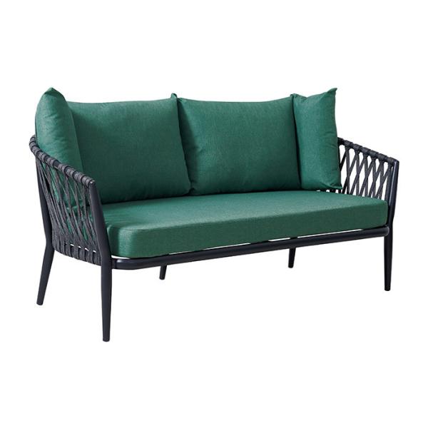 2.5CBM Rope Lounge Sofa 4 Pieces Outdoor Garden Furniture