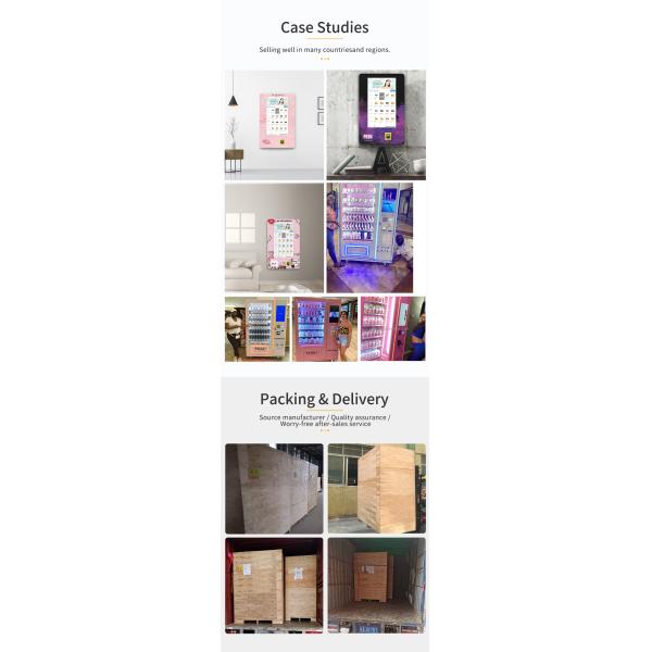 Convenient Age Verification and Payment System Vending Machine for Small Product