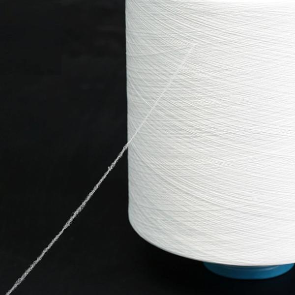 70D, 100D Nylon DTY Yarn Raw White 100% Nylon 6 Yarn For Clothing Socks Underwear 