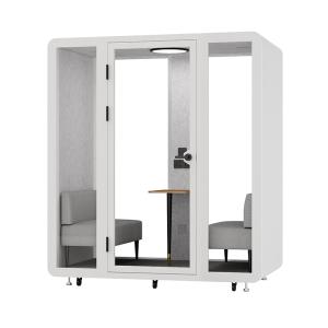 Acoustic 2 Person Meeting Pod Soundproof 35dB Modular Capsule House